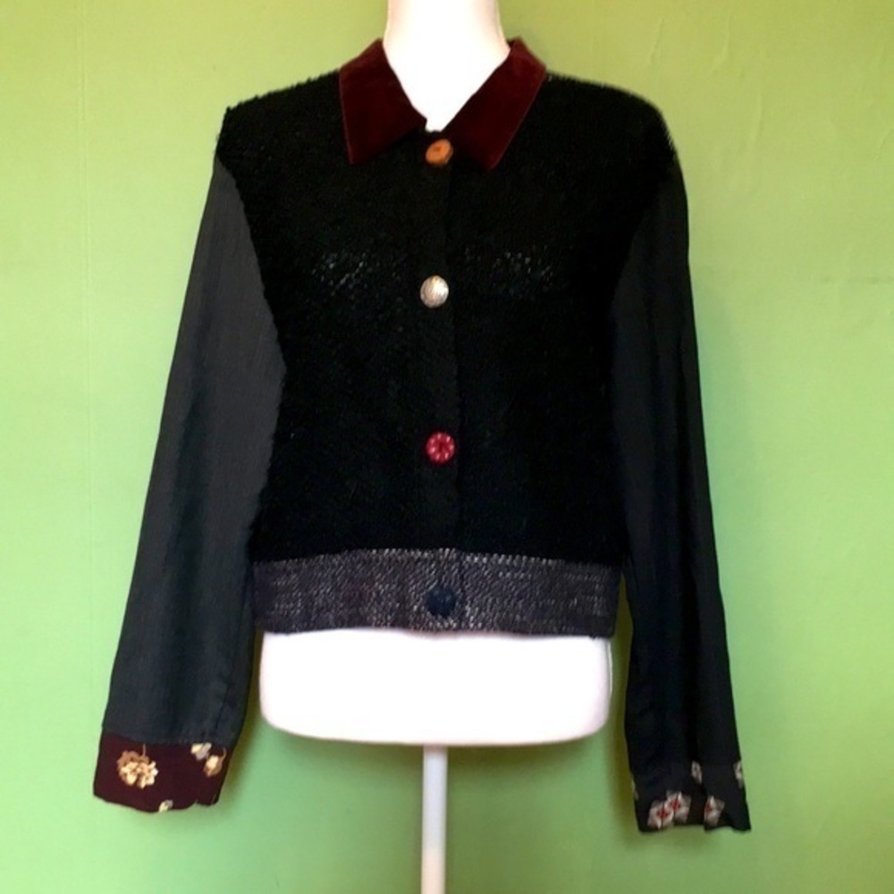 CARDEMONE‎ unique artsy jacket